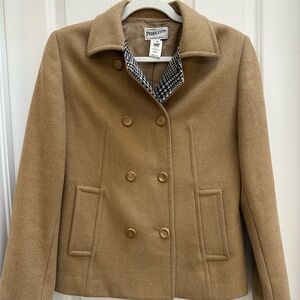 Pendleton Women's Camel Pea Coat